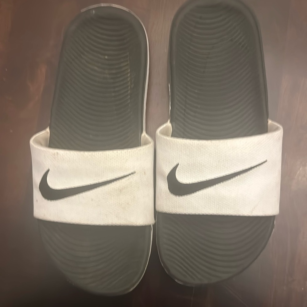 Nike slides. Y3